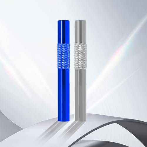 Reusable Stainless Steel Metal Drinking Straws 6-Pack Eco-Friendly Durable