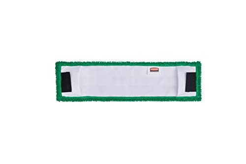 Rubbermaid Microfiber Mop Pad - 18" Green for Efficient Floor Cleaning