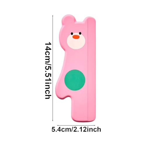 Portable Silicone Bear Squeegee Set - Multi-Use Kitchen & Window Cleaner