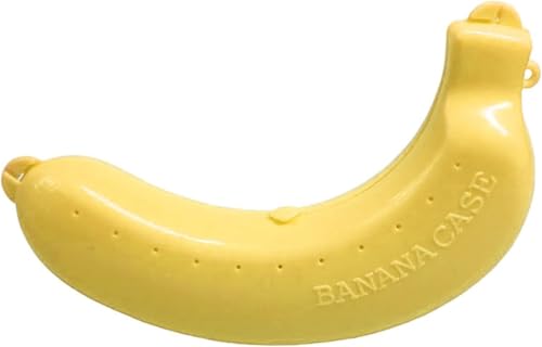 BPA-Free Banana Storage Container - Durable Travel Case for Freshness