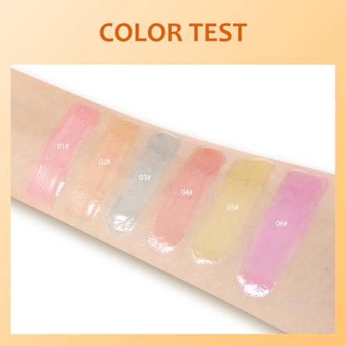 Boobeen 2PCS Moisturizing Lip Oil Set - High-Shine Non-Sticky Lip Gloss