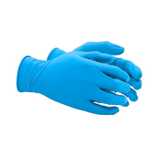 SHOWA 7500PF Biodegradable Nitrile Disposable Gloves, 4 Mil, X-Small