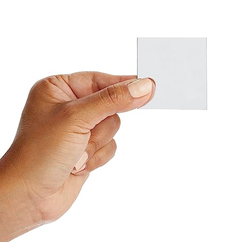 60-Pack 2-Inch Square Mirror Tiles for DIY Crafts & Decor