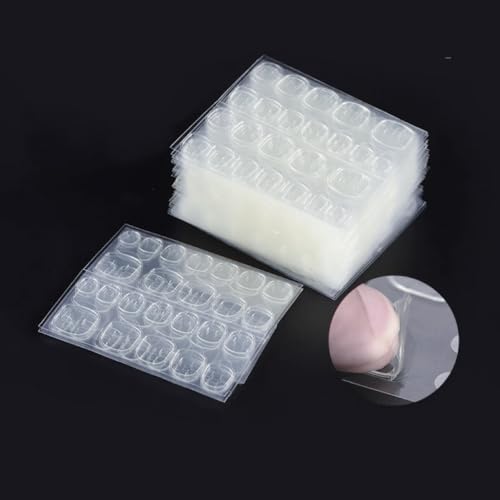 C.Z.Z.T.T.NAILS 240 Pcs Press On Nail Jelly Tabs - Double-Sided Waterproof Adhesive Stickers