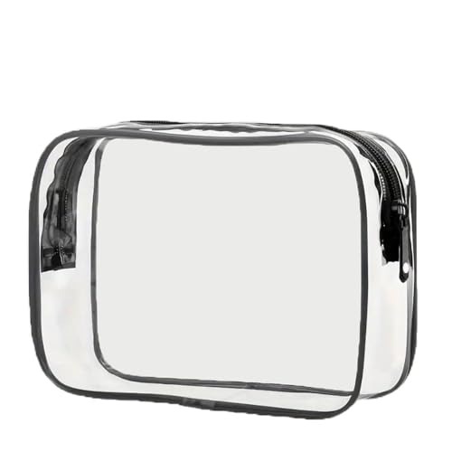 NaYiissi Clear Travel Toiletry Bag TSA Approved Quart Size Makeup Bag