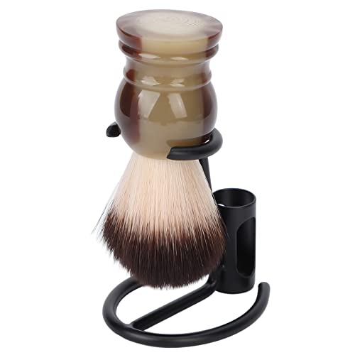 ZJchao Matte Black Non-Slip Shaving Brush and Razor Holder Stand