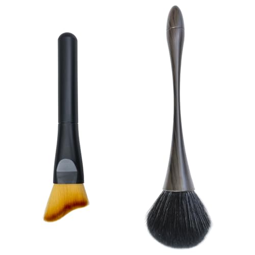 2 Pack Microfiber Dusting Brush Kit for Delicate Cleaning