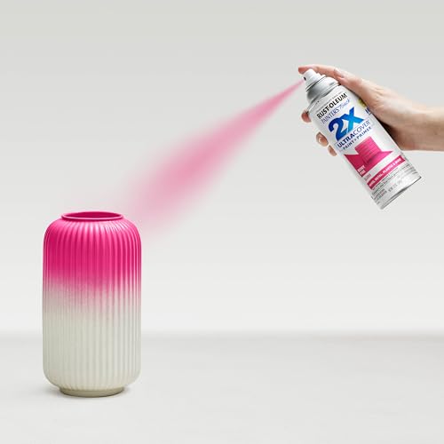 Rust-Oleum Painter's Touch 2X Ultra Cover Spray Paint Gloss Berry Pink 12oz Pack of 6