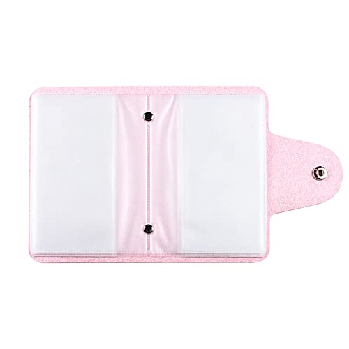 FingerAngel Pink Nail Stamping Plate Organizer Holder Case 20 Slots