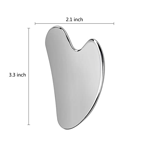 OXT Stainless Steel Gua Sha Facial Tool for Skin Tightening