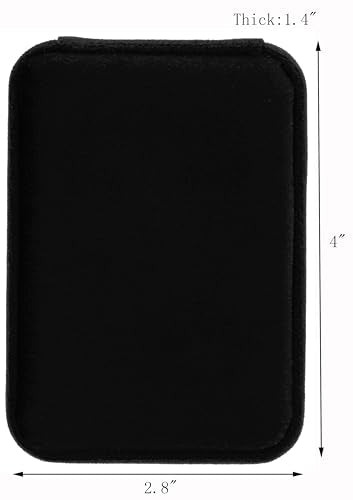 Black Velvet Jewelry Box for Necklace & Pendant | Giftop