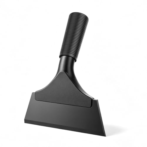 SetSail Small 5-Inch Window Squeegee with Rubber Blade - Black