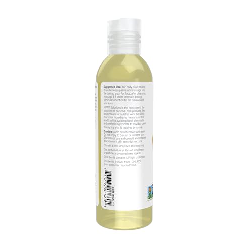 NOW Foods Sweet Almond Oil 100% Pure Moisturizing Body Oil 4 oz