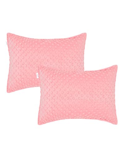 ALVABABY Toddler Pillowcase 2-Pack | Soft Bean Velvet Covers