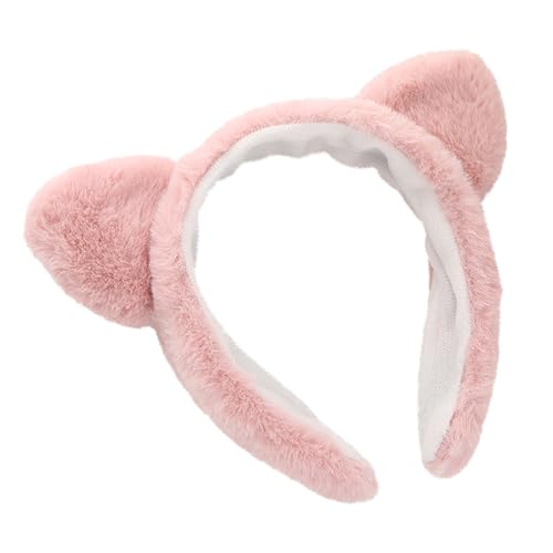 JazSwirl Cat Ears Headband Kawaii Cute Furry Animal Hair Accessory