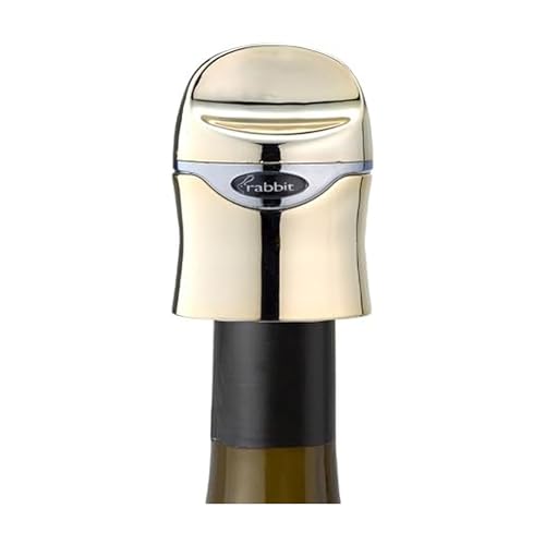 Rabbit Gold Champagne and Wine Sealer - Air-Tight Preserver