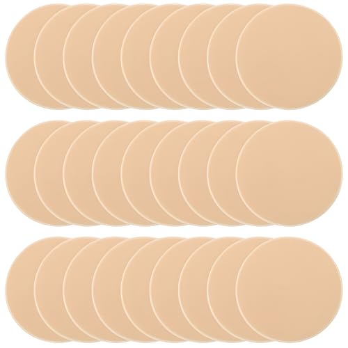 Bexter 25-Piece Soft Round Makeup Powder Puffs – Reusable Face Blender Sponges
