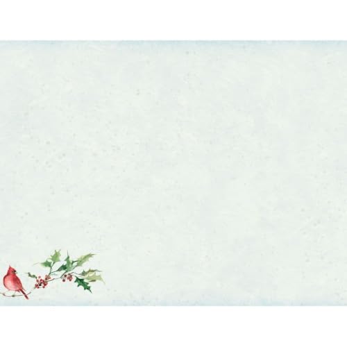 Lang Christmas Cards Set - Cardinal and Berries with Envelopes, Susan Winget Design