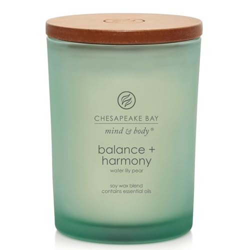 Scented Soy Candle Water Lily Pear - 50 Hour Burn Time, Home Fragrance