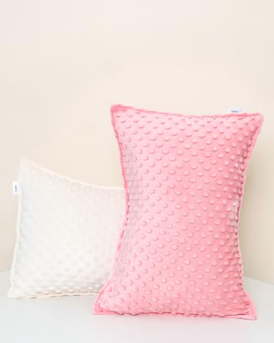 ALVABABY Toddler Pillowcase 2-Pack | Soft Bean Velvet Covers