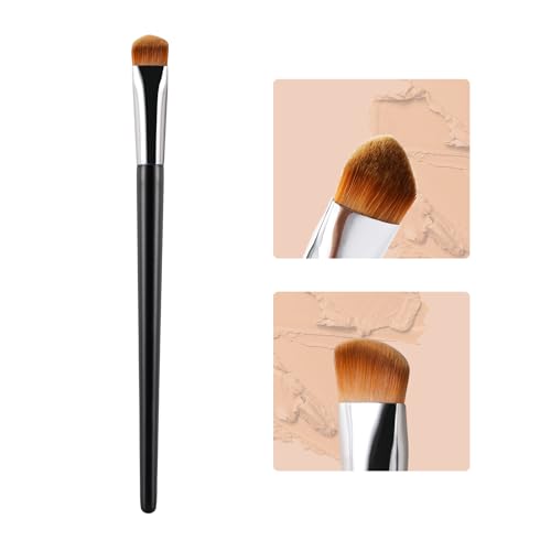 Triangle Concealer Brush for Under Eye Dark Circles & Blemishes - Soft Dense Synthetic Makeup Brush