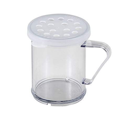 Cambro 10 oz Condiment Shaker with White Parsley Lid - Camwear®