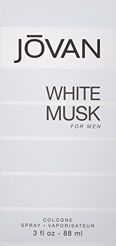 Jovan White Musk Cologne for Men, 3 Fl Oz EDC Spray (Pack of 2)