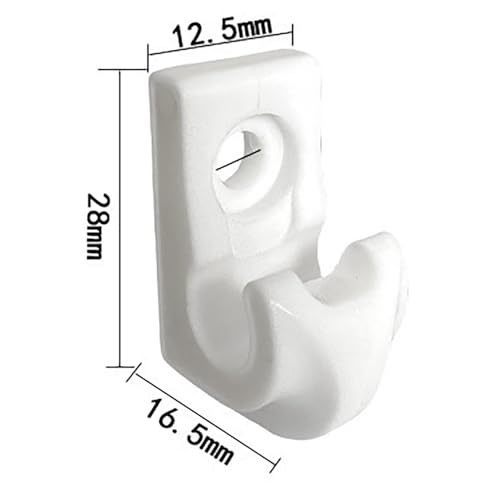 25PCS Plastic String Light Hooks for Easy Hanging & Fixing