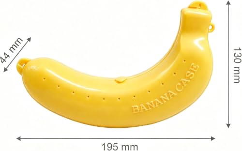 3-Piece Banana Storage Container Set - BPA-Free Fruit Protector Case