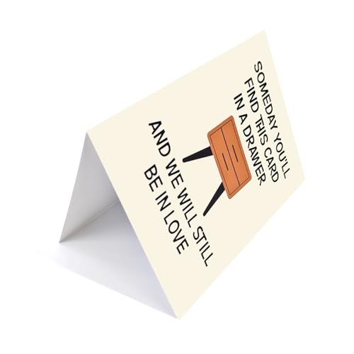 Funny Birthday Card for Husband & Boyfriend - 5x7 Inches