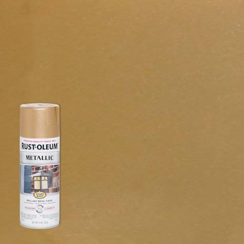 Rust-Oleum Stops Rust Metallic Spray Paint - Warm Gold, 11 Oz