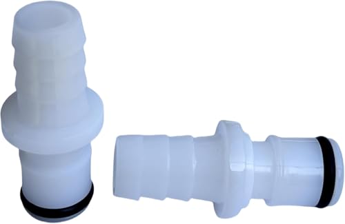 M236 Air Hose Quick-Connect Male Connectors - 2 Pack for Sleep Number Beds