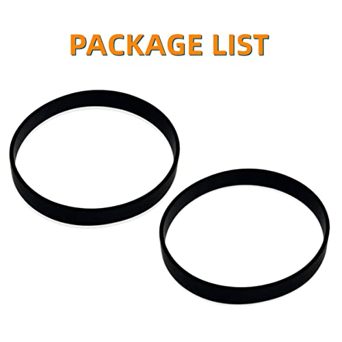 Eureka Vacuum Belts Replacement for NEU100 & NEU102 - Pack of 2