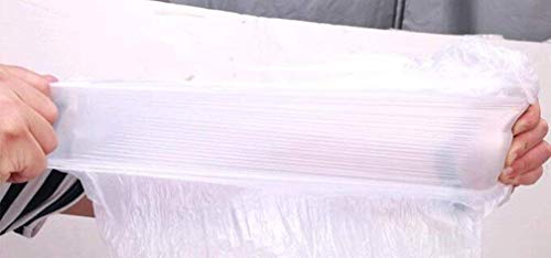 100 Counts White Drawstring Trash Bags for 3-4 Gallon Cans