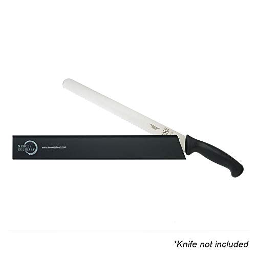 Mercer Culinary 14 x 2 Inch Knife Guard - Durable Black Blade Protector