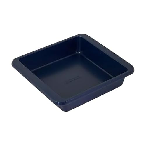 KitchenAid 9-Inch Nonstick Aluminized Steel Square Cake Pan - Ink Blue