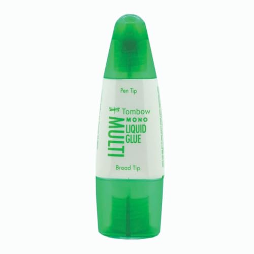 Tombow MONO Multi Liquid Glue - 0.88 Ounce, Dual Tip Dispenser