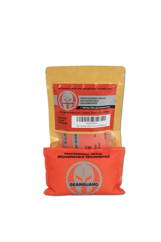 Rechargeable Desiccant Dehumidifier - 100g Moisture Absorber for Safes & Storage