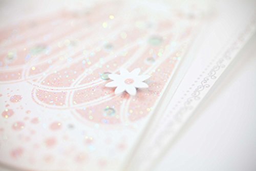 Hallmark Bridal Shower Card with Blush Dress & Glitter Accents