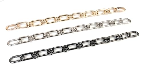 VersaKits Silver Oval Carabiner Clips 10-Pack - Zinc Alloy Spring Gate