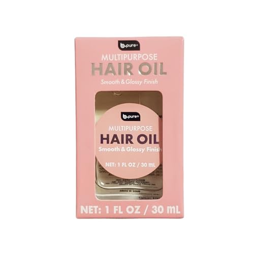 b.pure Multipurpose Hair Oil for Smooth & Glossy Finish, 1 FL OZ