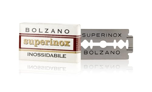 Bolzano Superinox Double Edge Razor Blades 20 Pack