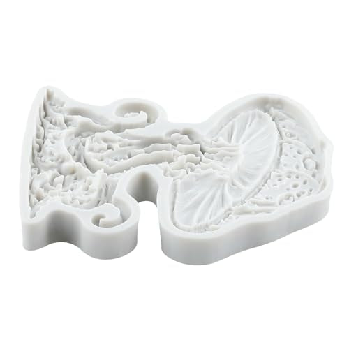 Lingzhi Mushroom Silicone Fondant Mold for Cake Decorating and Candy