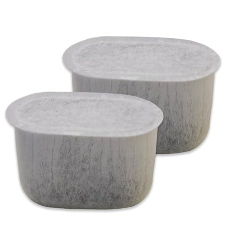 2-Pack Water Filter Cartridges for Keurig 2.0 & 1.0 Coffee Makers