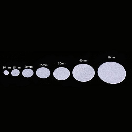 Salmue 100 Pcs Cotton Beauty Machine Filters for Dermabrasion and Blackhead Removal