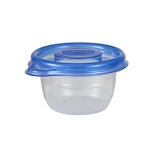 Glad Mini Round Food Storage Containers 4 oz - 8 Pack with Lids
