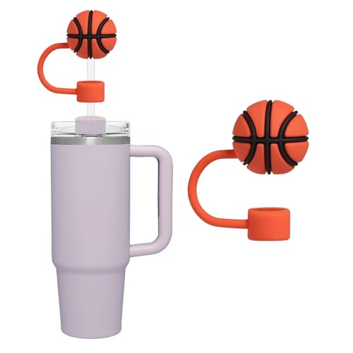 Cute Silicone Straw Covers for Stanley Cups - 10mm Dust Proof Caps