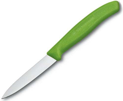 Victorinox 3.25 Inch Swiss Classic Green Paring Knife - Straight Edge