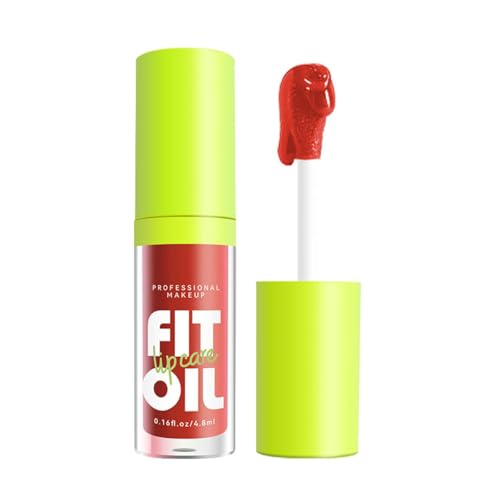 Qifylmaf Moisturizing Lip Plumping Gloss with Big Brush Head #08