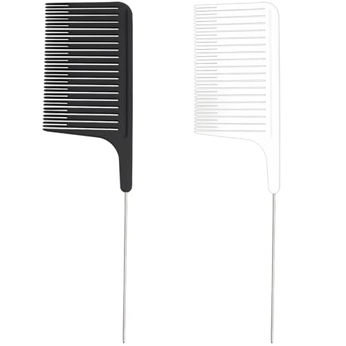 Kootinn Professional Rat Tail Hair Styling Comb with Stainless Steel Pin